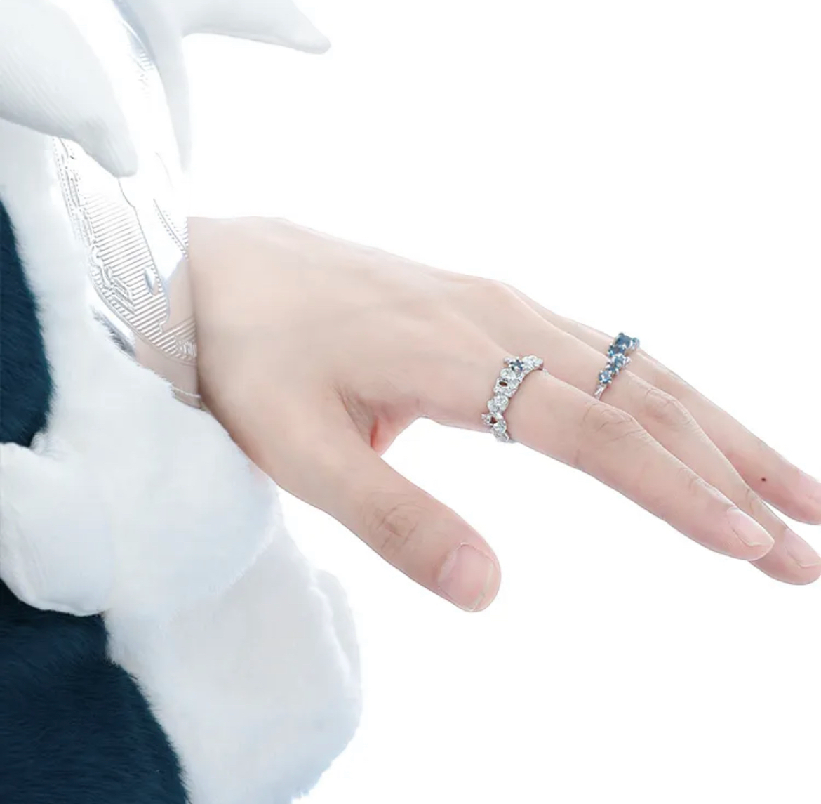 Sterling Silver Blizzard Ring