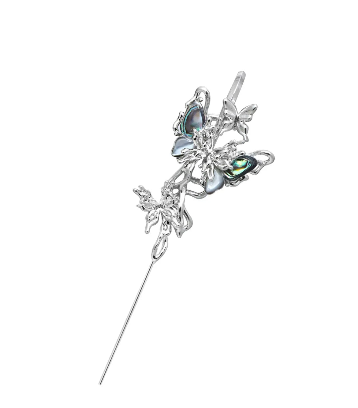 Butterfly Silver Earring