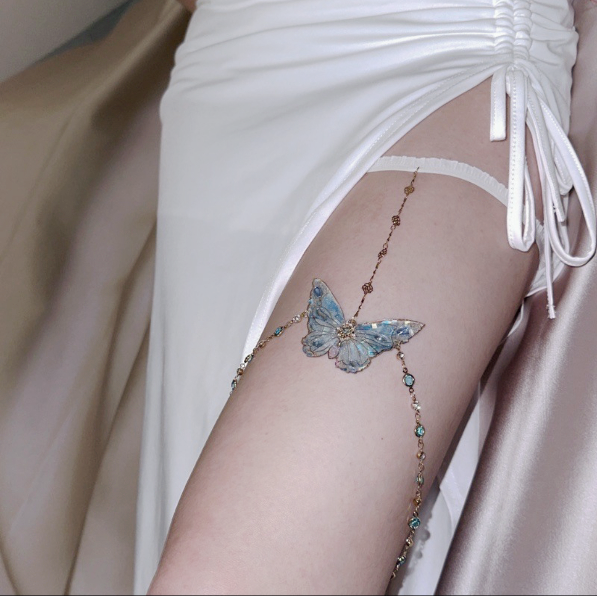 Butterfly Leg Chain | Celestial