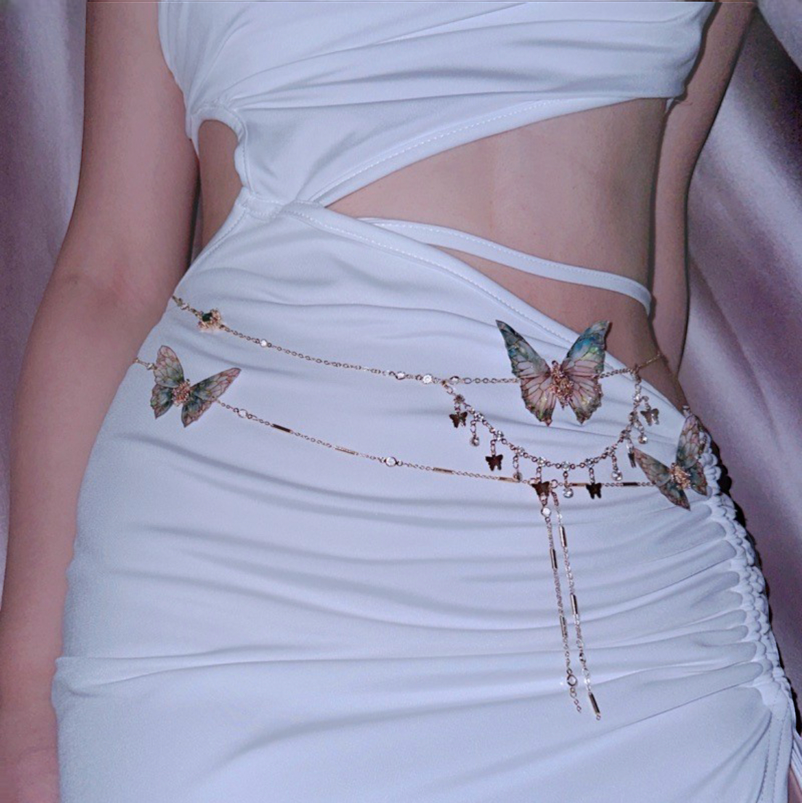 Butterfly Belly Chain | Elegant