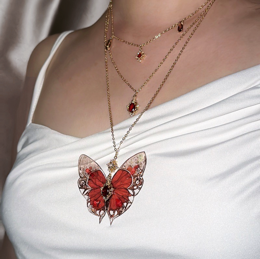 Necklace | Bloody Mary Butterfly