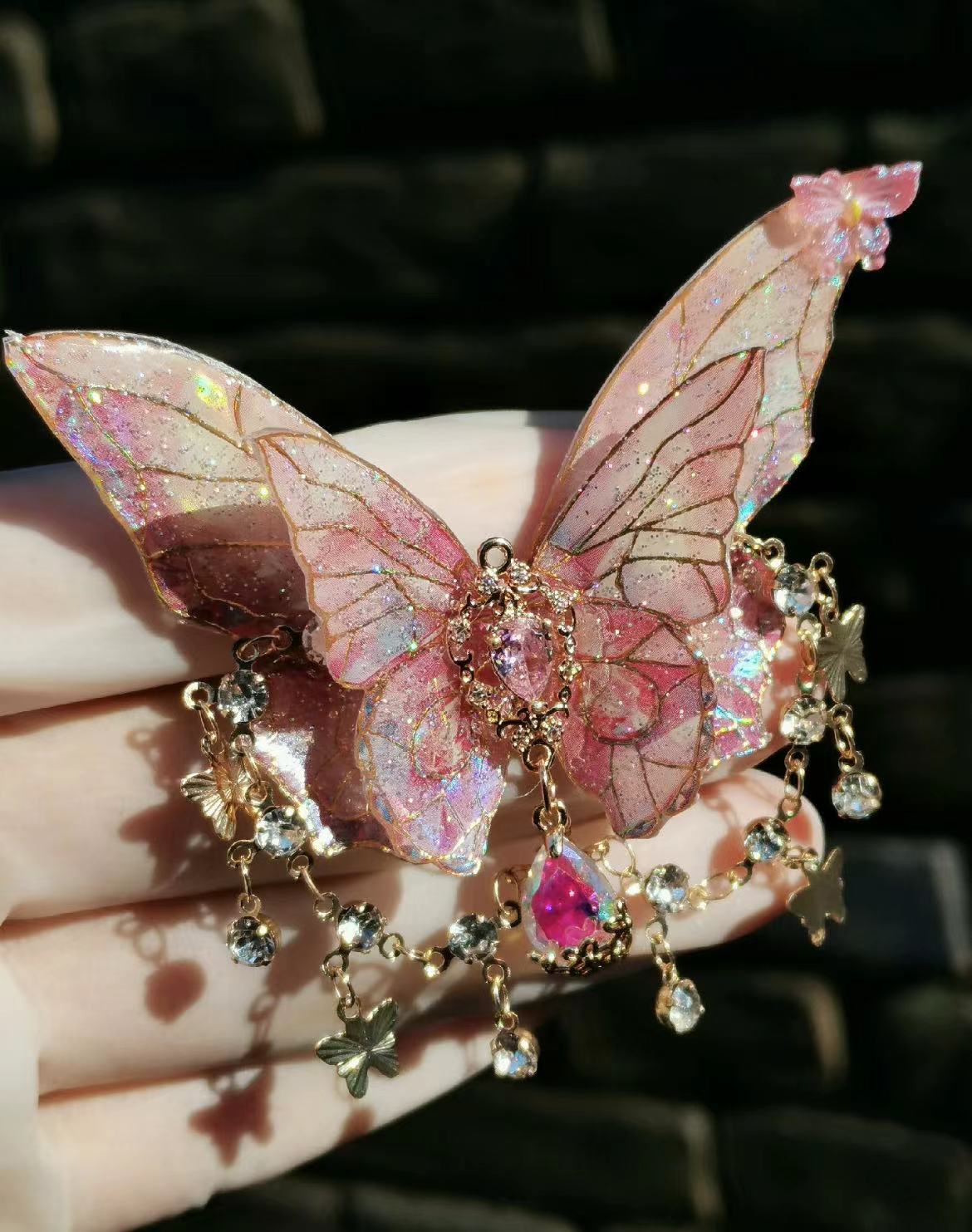 Accessory | Pinky Butterfly (can be hairclip, ring or brooch)