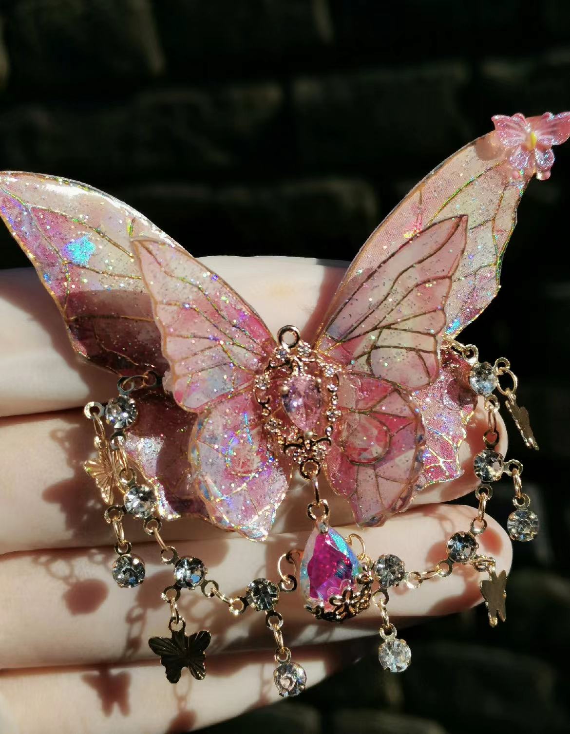 Accessory | Pinky Butterfly (can be hairclip, ring or brooch)