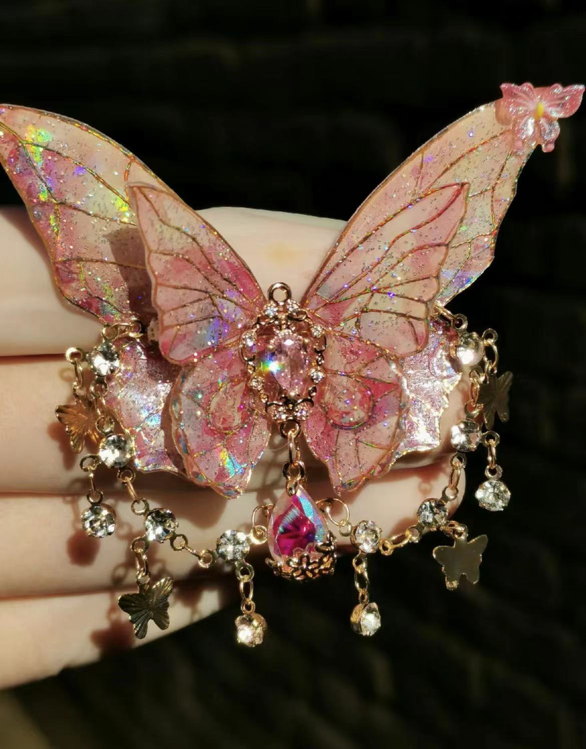 Accessory | Pinky Butterfly (can be hairclip, ring or brooch)