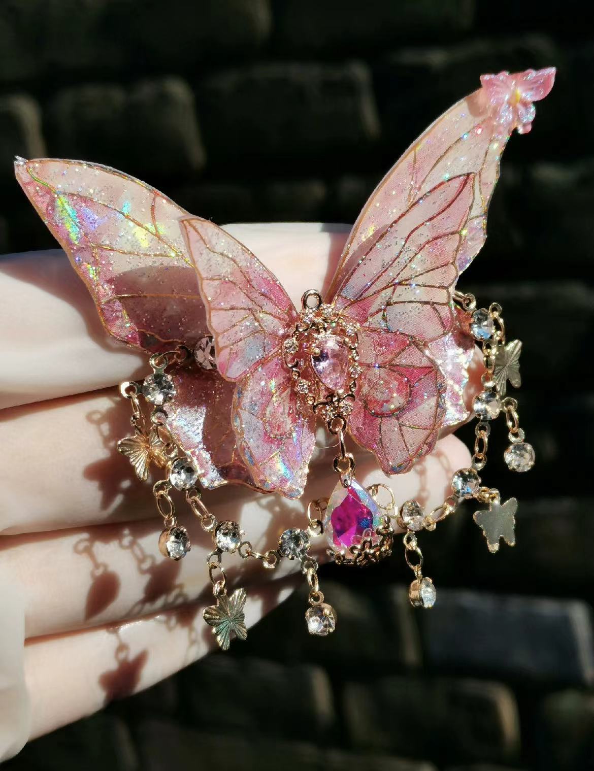 Accessory | Pinky Butterfly (can be hairclip, ring or brooch)