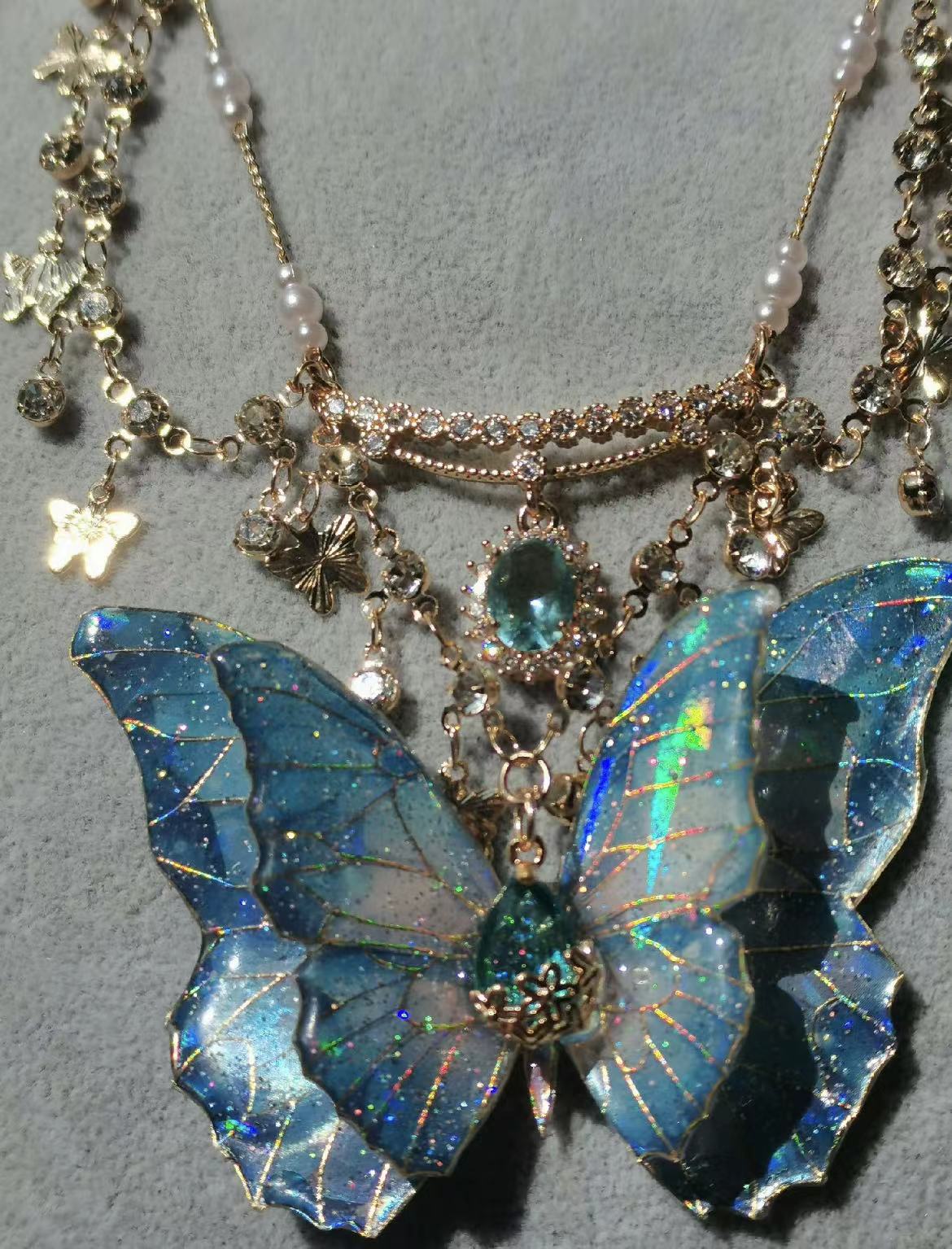 Necklace | Blue Butterfly