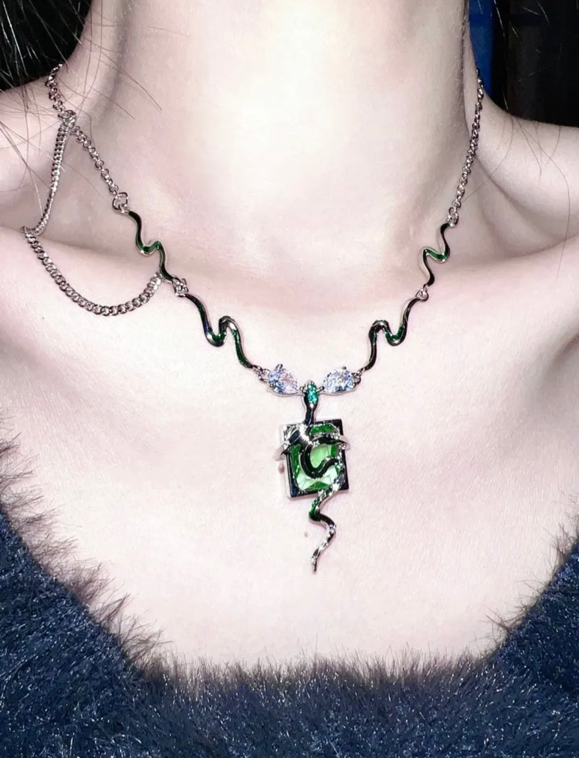 Night Serpent Necklace