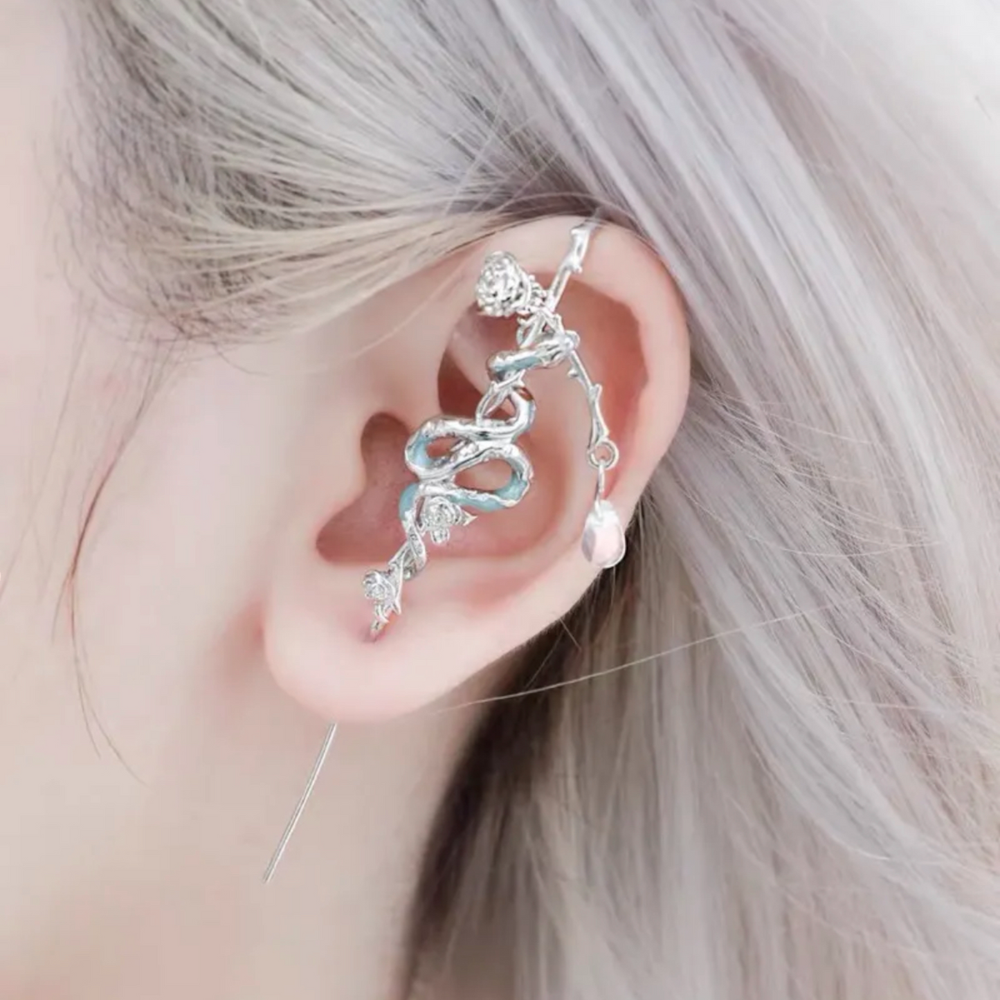 Silver Earring