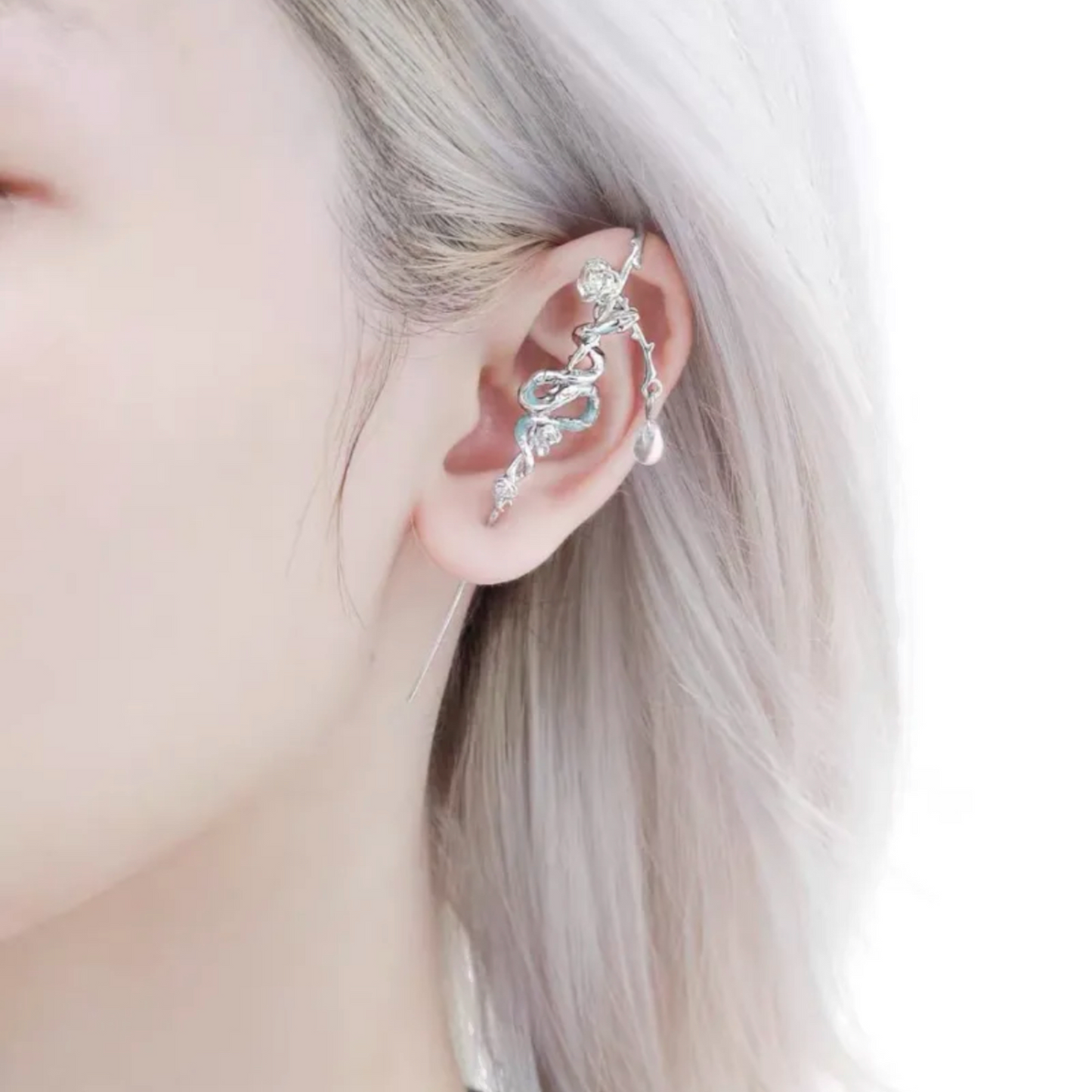 Silver Earring