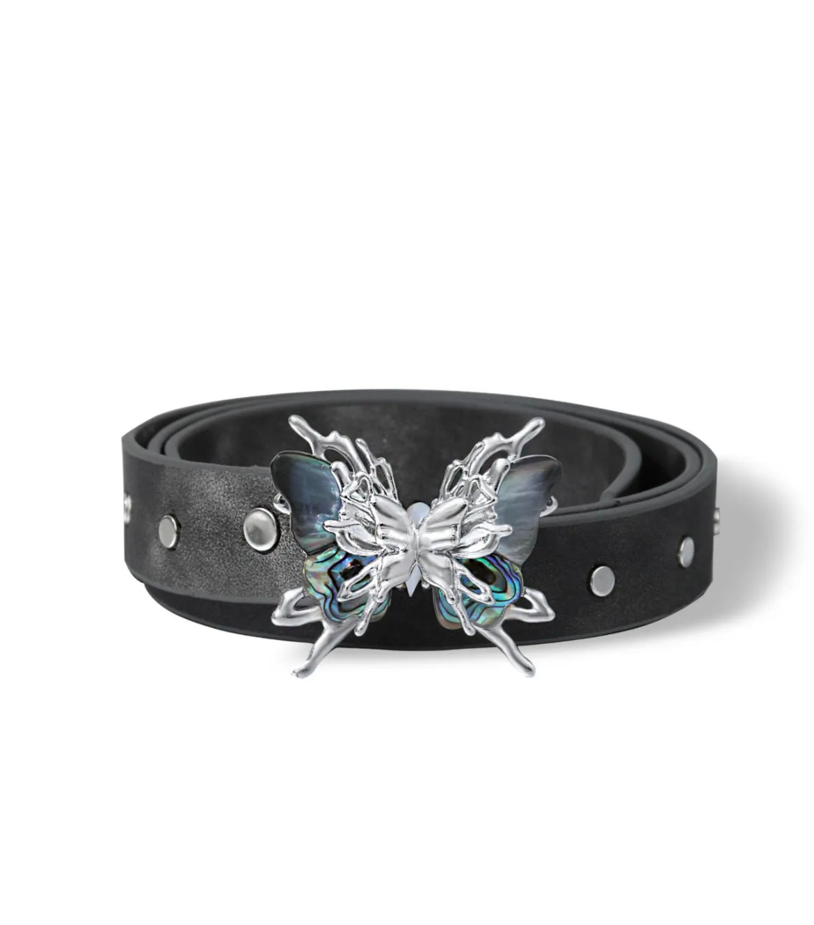 Silver Butterfly Belt