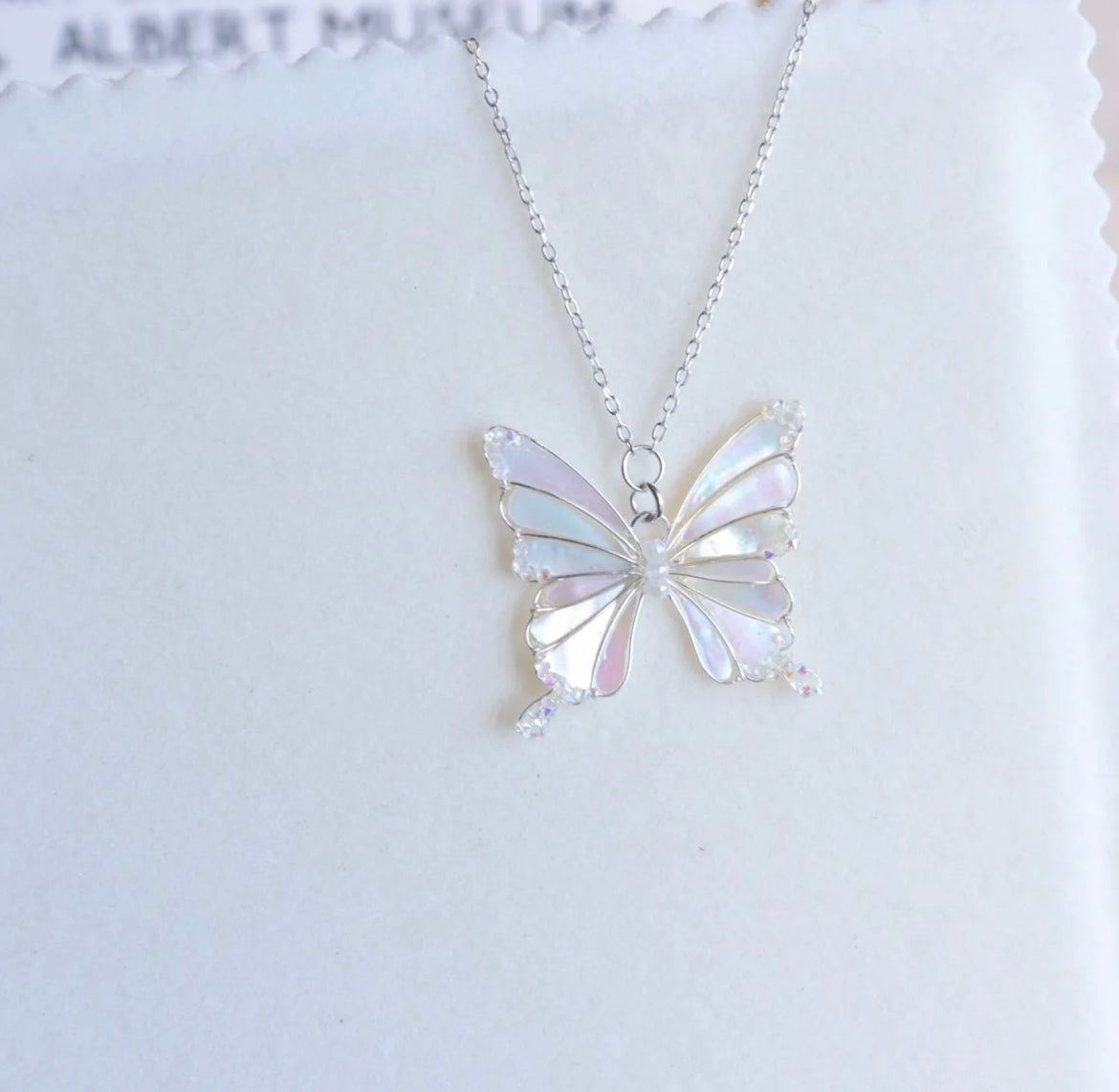 Necklace | Fairy Silver Butterfly