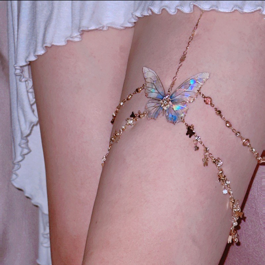 Butterfly Leg Chain | Ocean Fairy