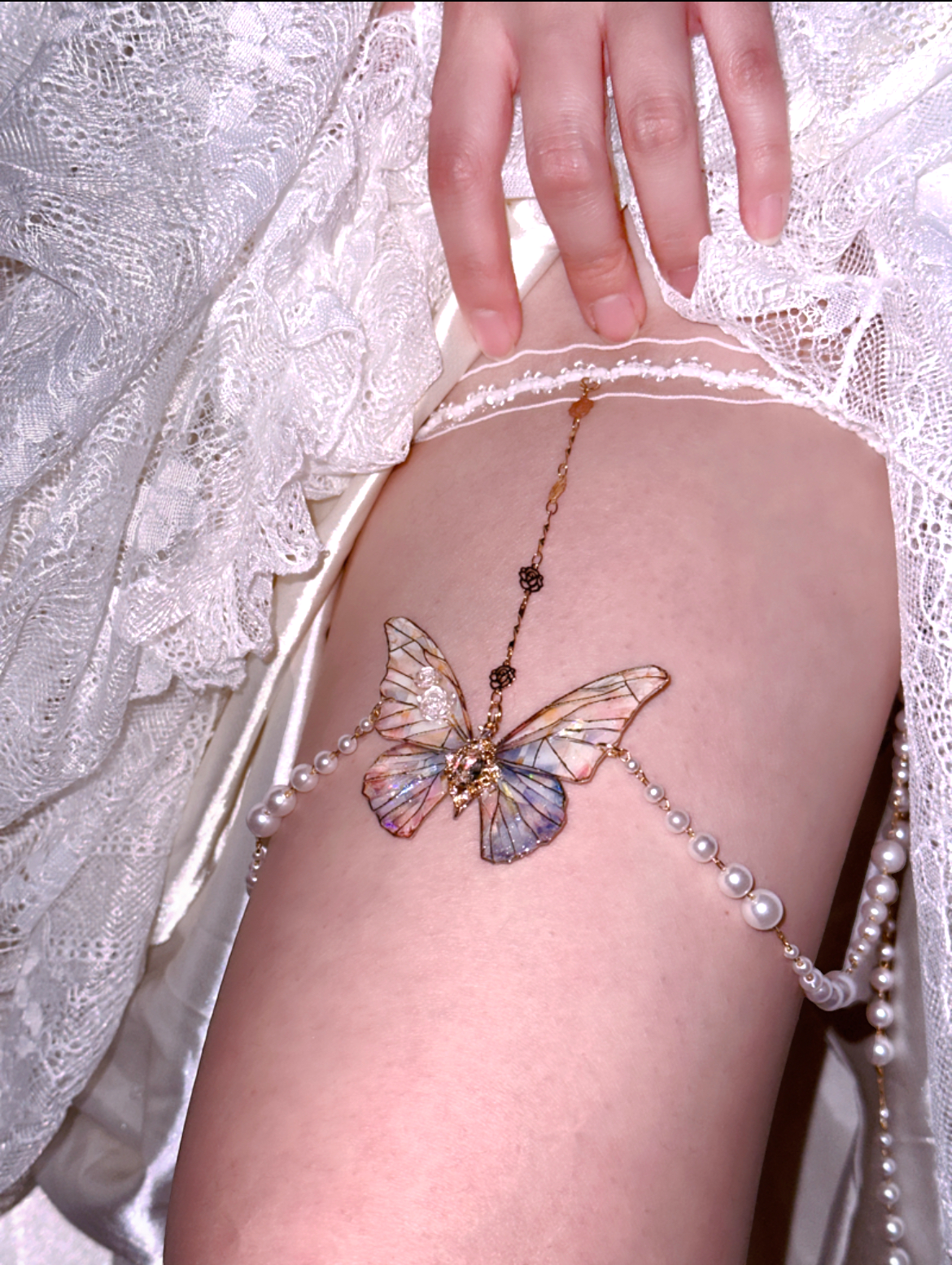 Butterfly Leg Chain | Princess