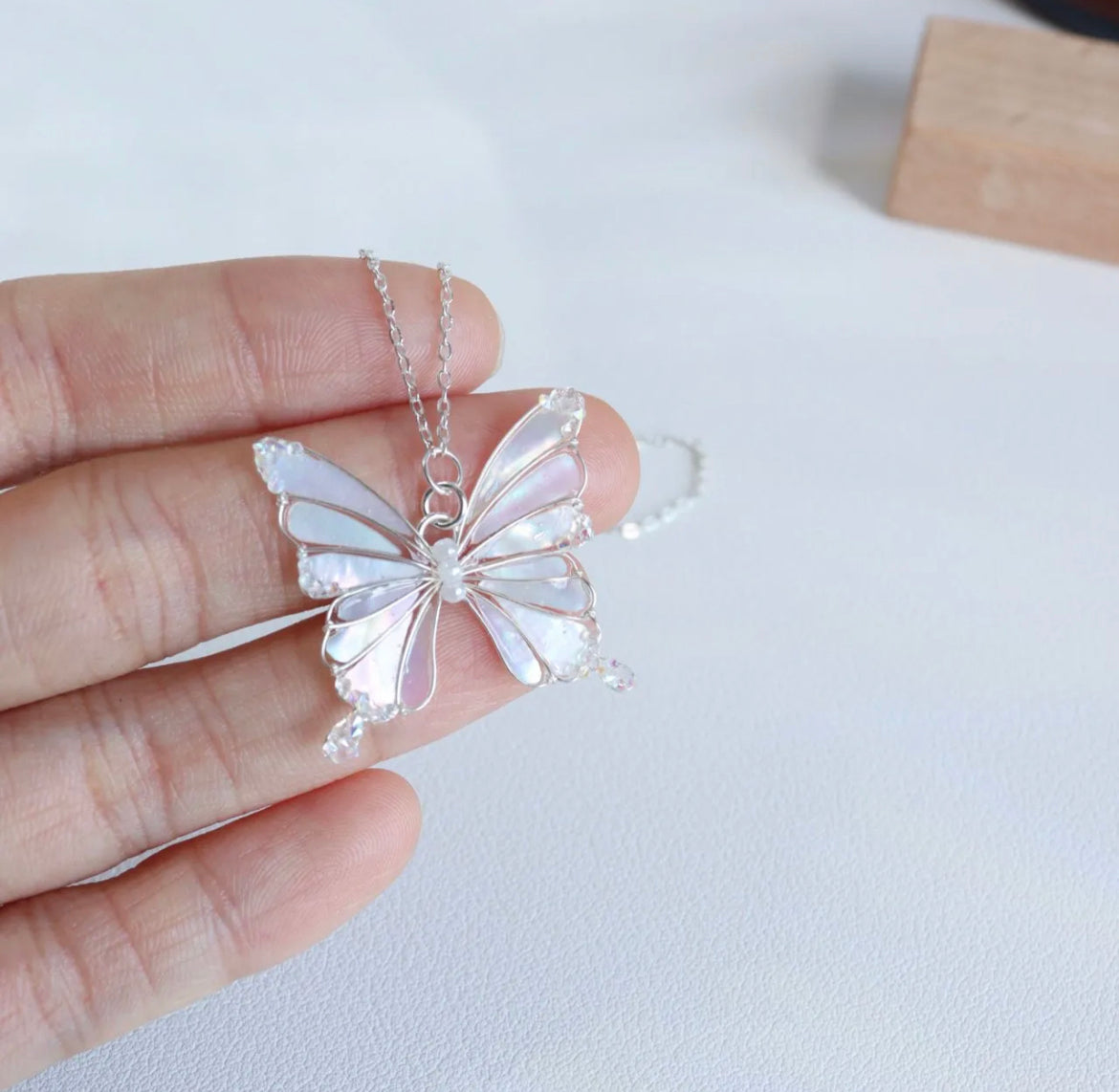 Necklace | Fairy Silver Butterfly