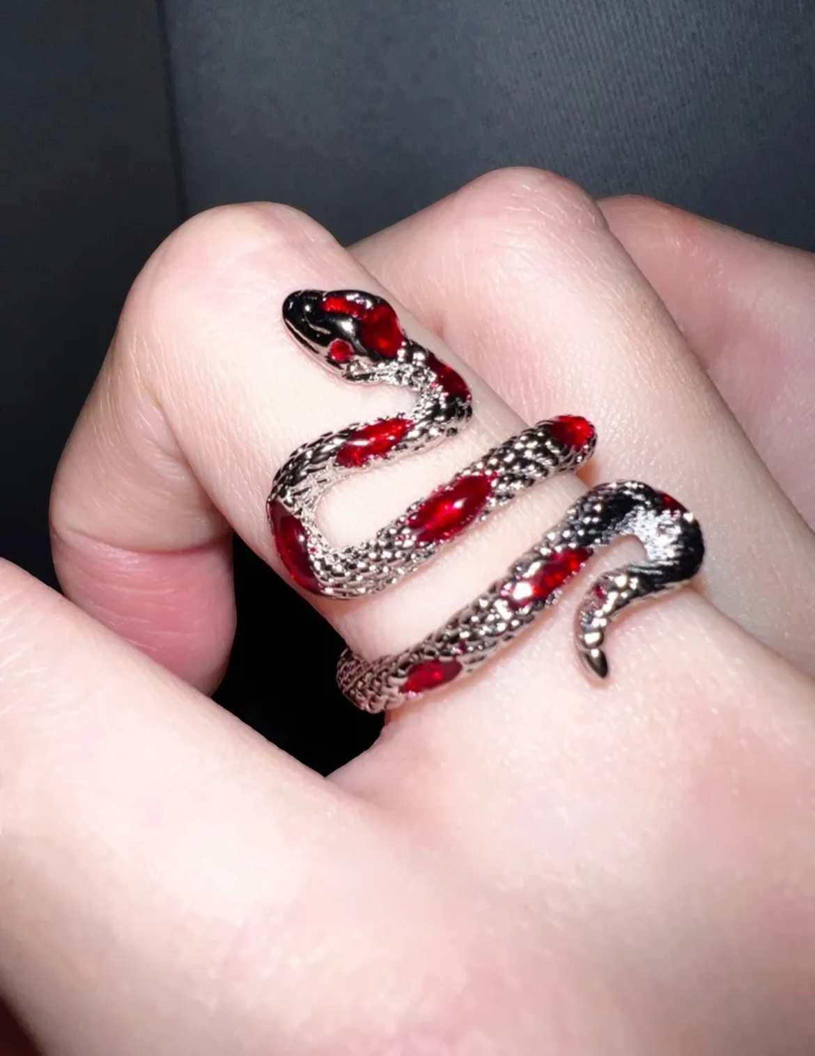 Ring | Dark Night Spirit Serpent