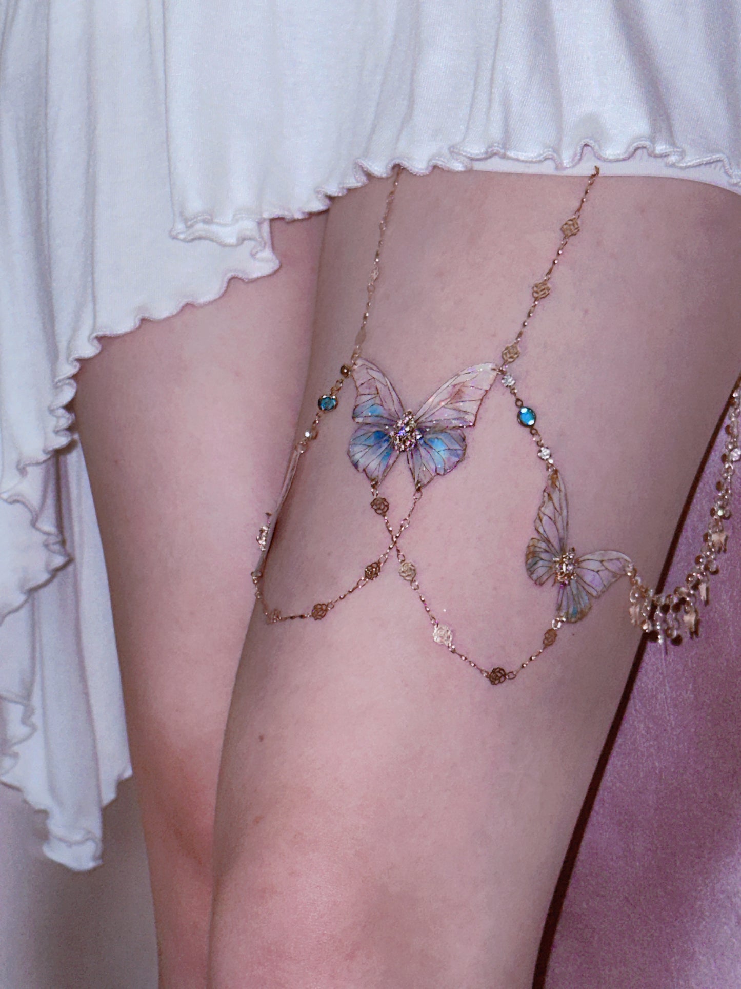 Butterfly Leg Chain | Dream Fairy