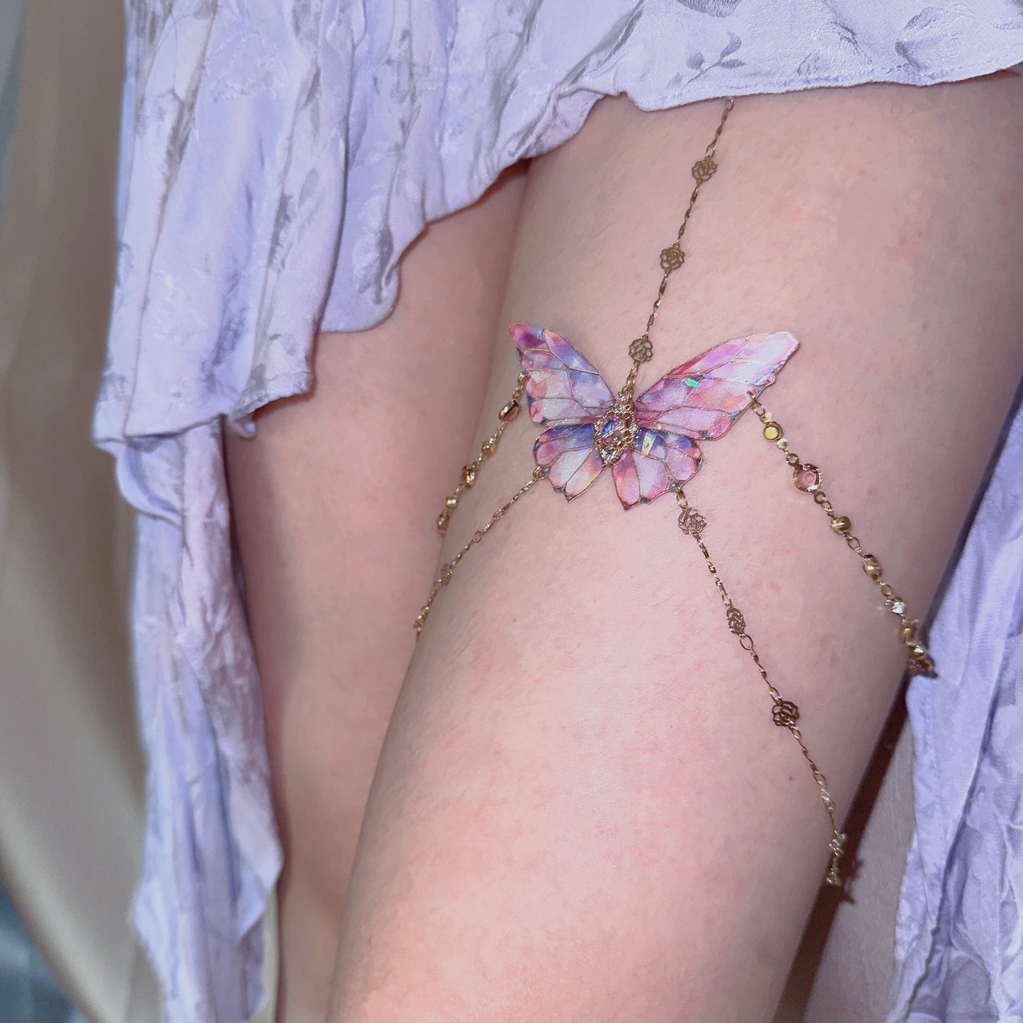 Butterfly Leg Chain | Fairy Queen