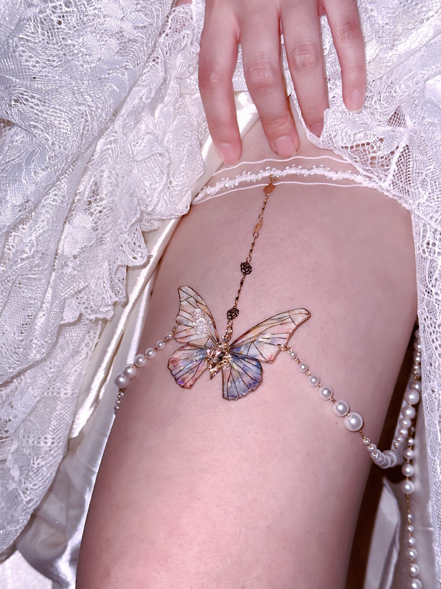 Butterfly Leg Chain | Princess