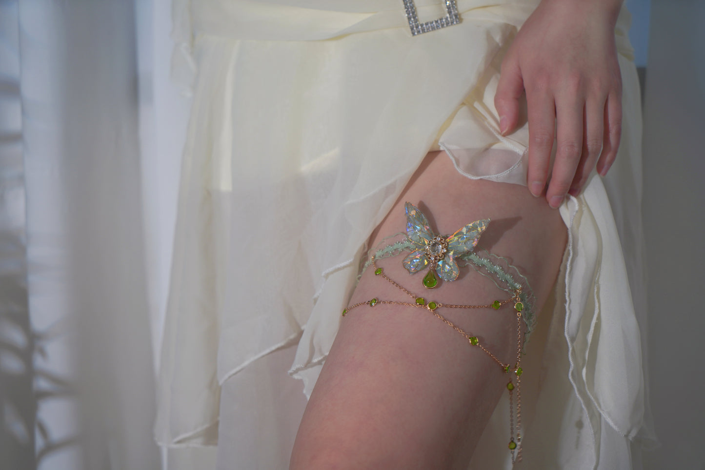 Butterfly Leg Chain | "Letter from Spring"